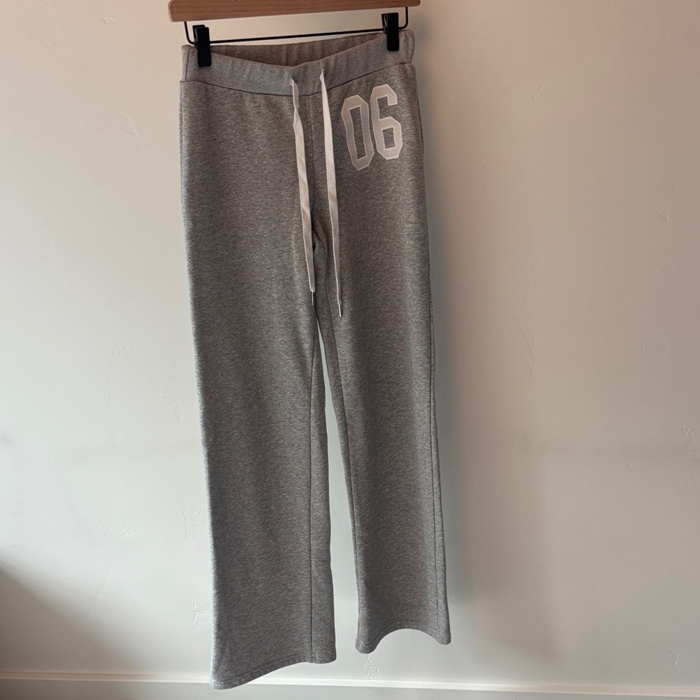 Edikted Gray Drawstring Sweatpants